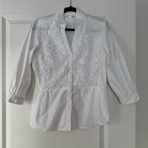 Grand & Greene White Button Down Shirt